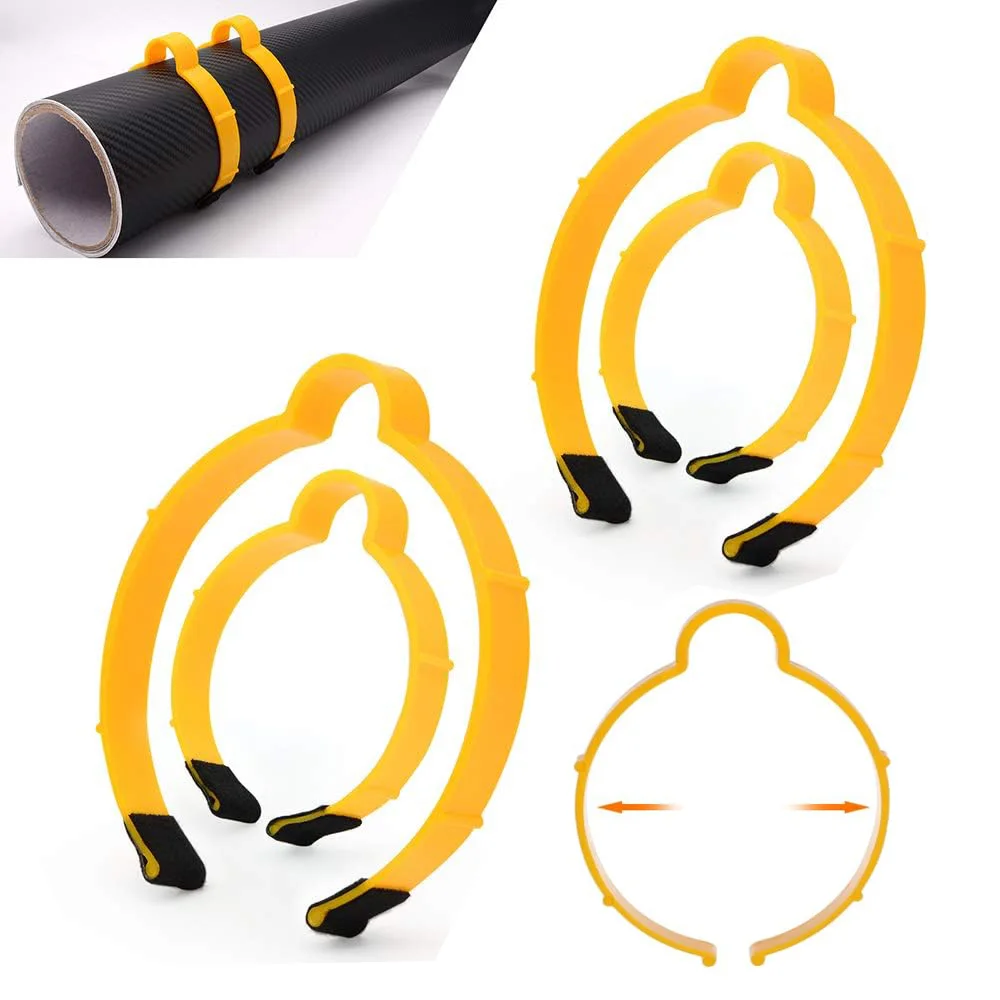 NeoWrap Vinyl Wrap Sheet Clip Film Roll Storage Tool for Car Sticker Decal Vinyl Wrap Accessories 75mm/105mm Plastic Ring Clamp