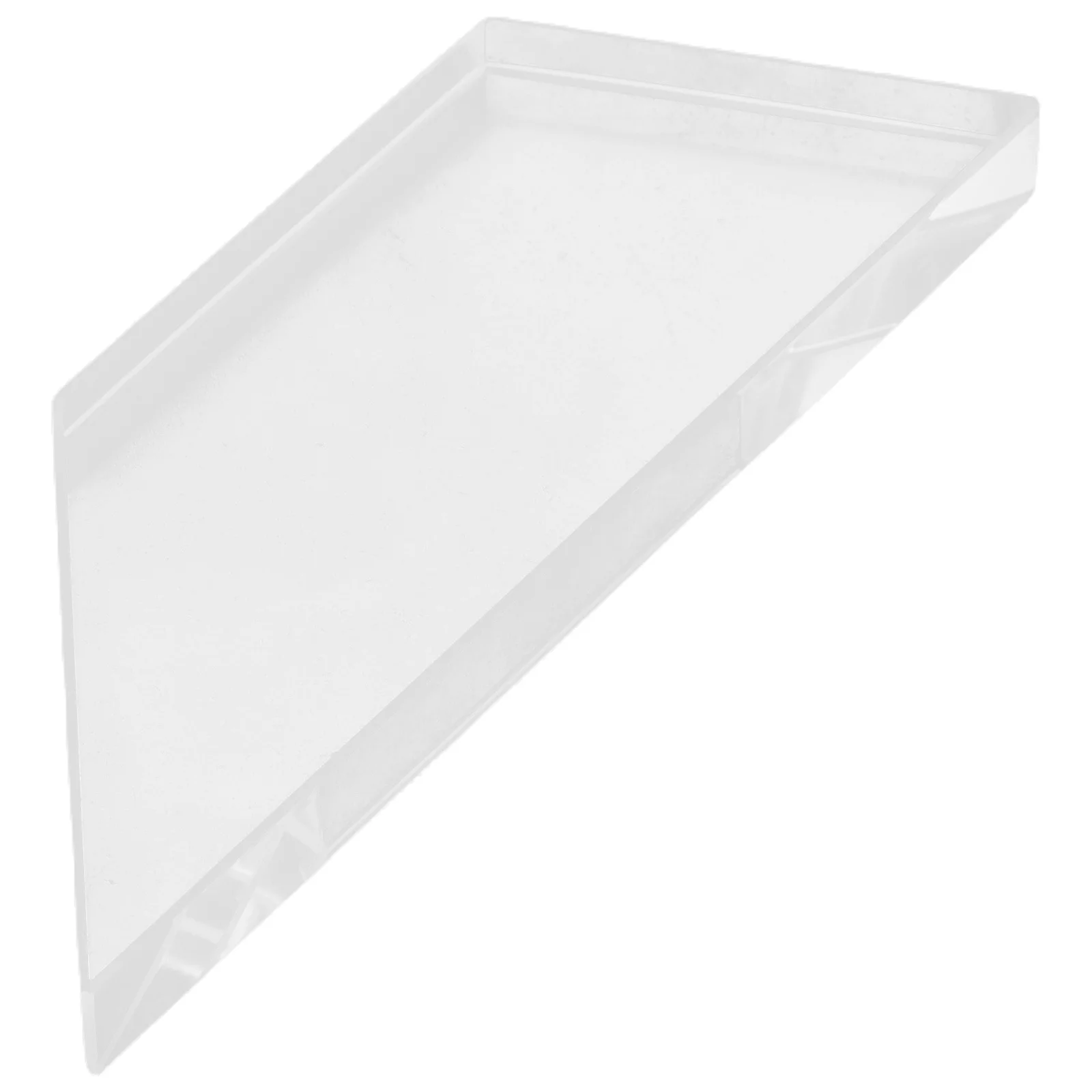 

Trapezoid Optical Lens Transparent Glass Physics Experiment School Science Lab Clear Optical Parts Accessory Lens