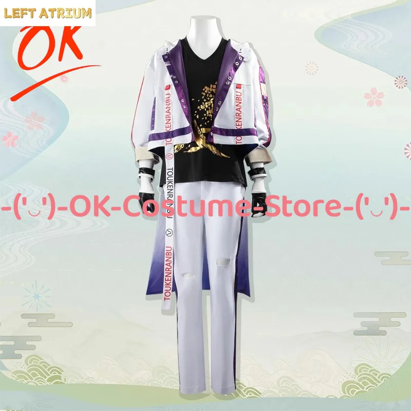 

[Customized Size] Touken Ranbu Tsurumaru Kuninaga Cosplay Costume Game Character Outfit Halloween Carnival Party Uniform Suit