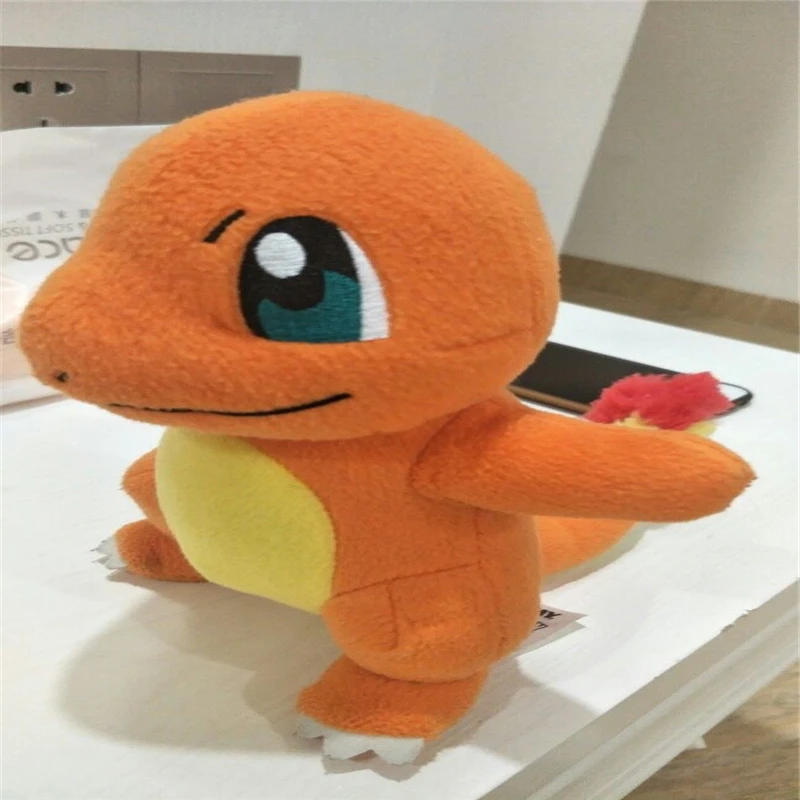 10pcs/Lot Wholesale Pokemon anime 20cm Charmander Figure Dragon Plush Dolls Plush Toy For Kids Gift