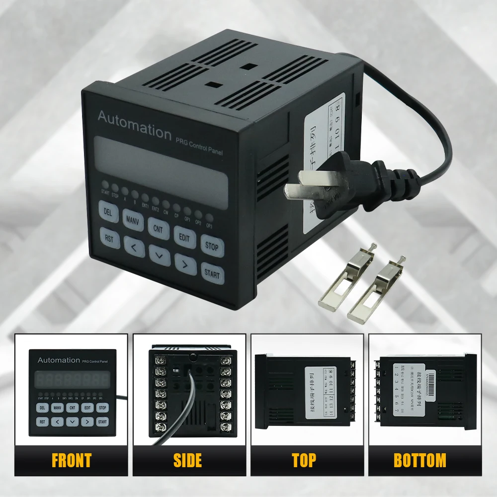 Controller motore passo-passo ad asse singolo HLTNC Controller motore passo-passo ad asse singolo KH-01 Controller motore passo-passo programmabile per CNC