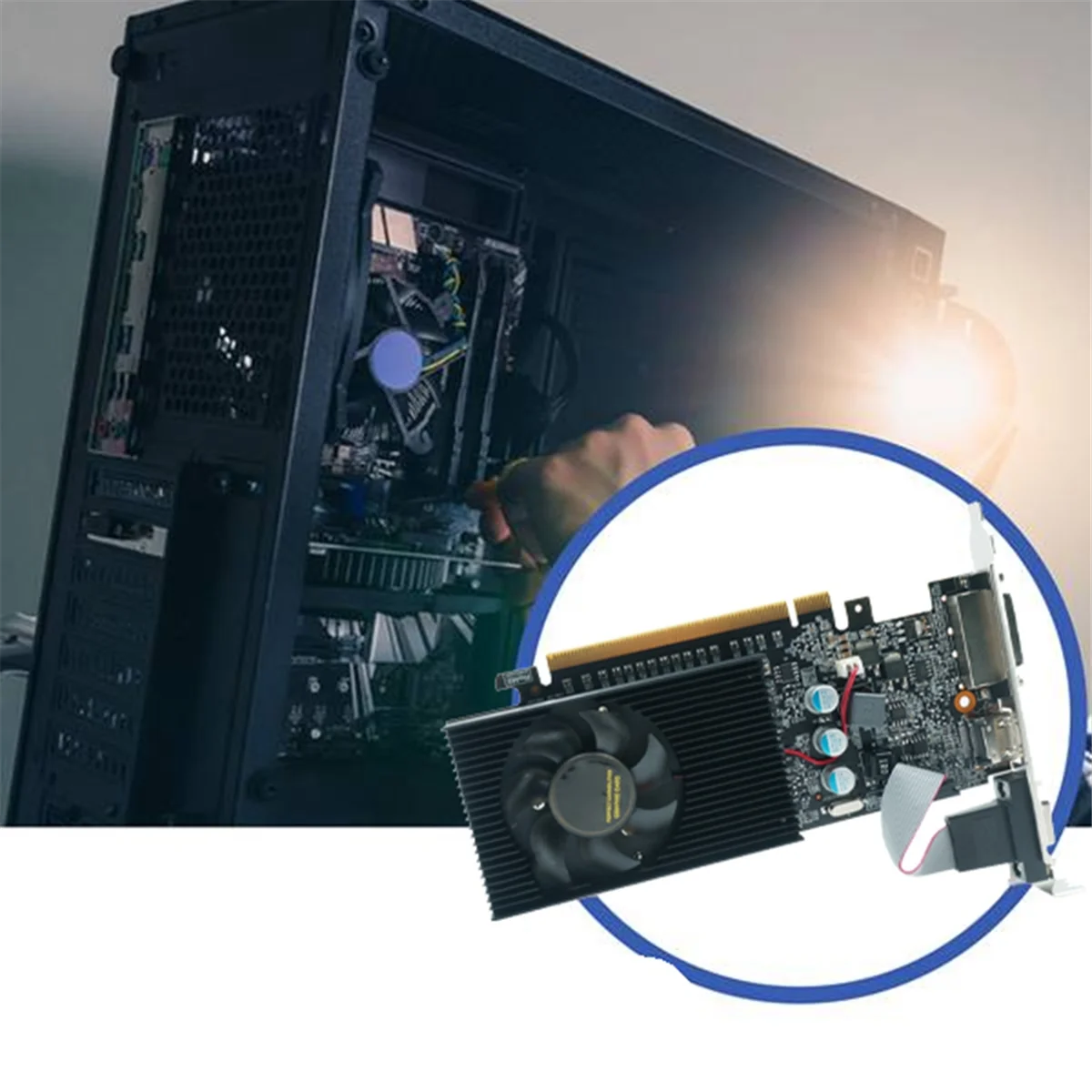 HDMI 호환 그래픽 카드, GT730, 2GB, 64 비트, DDR3 그래픽 카드, GT 730, DDR3 비디오 카드