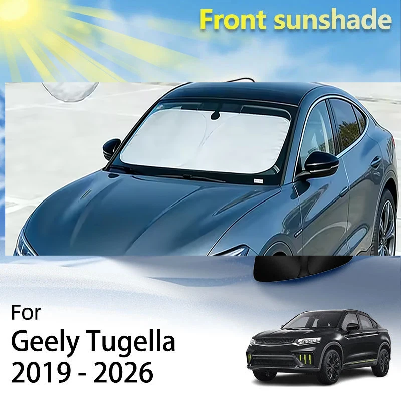 

Front Windshield Sunshade For Geely Tugella FY11 2019 - 2026 2025 2024 2023 2022 Knewstar 001 Accessories Window Heat Insulation