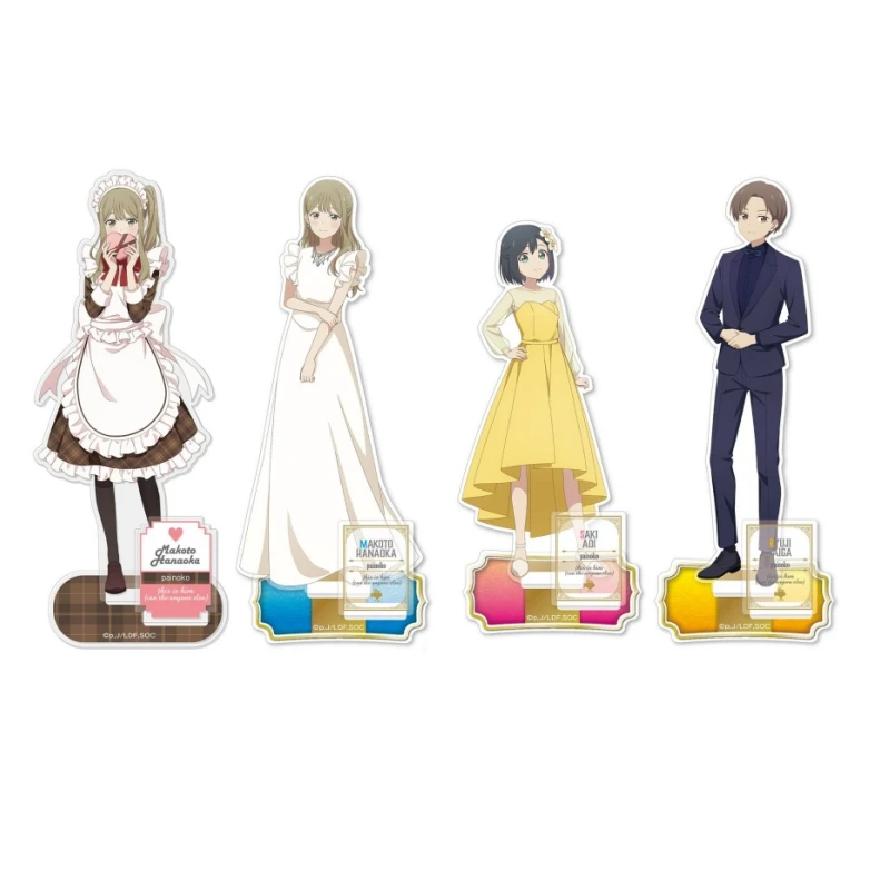 

Popular Campus anime Senpai is an Otokonoko 15cm Double-fork acrylic stand Desktop ornament Friends Christmas gifts