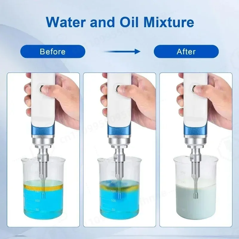 30KHz Lab Ultrasonic Homogenizer with Titanium Alloy Probe, Sonicator Cell Disruptor Emulsification & Extraction Processor