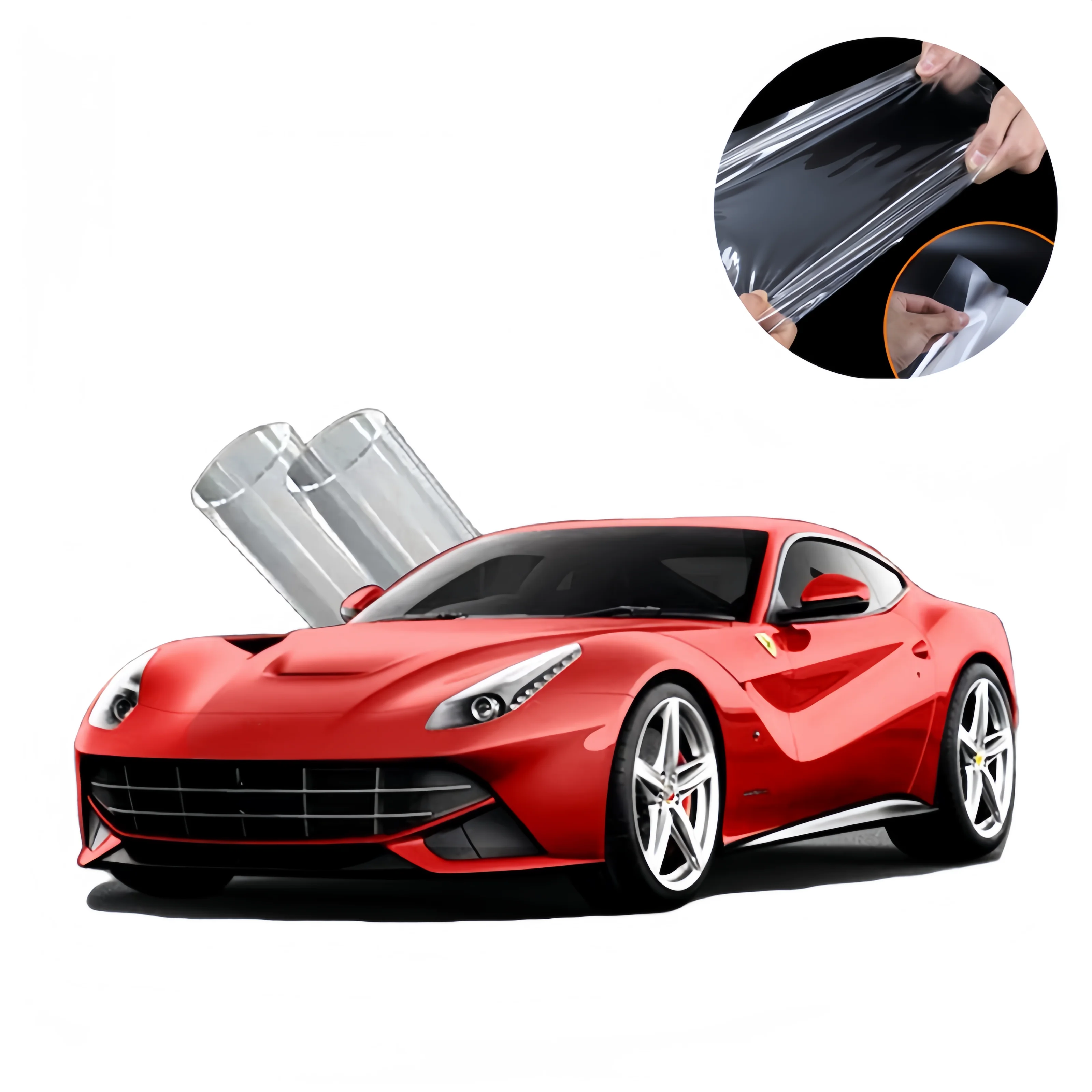 

Высококачественная самовосстанавливающаяся пленка из ТПУ PPF, прозрачная матовая защитная пленка для автомобиля, рулон для кузова автомобиля