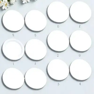 12Pcs Transparent Glass Table Bumpers PP Suction Cup Washer Anti-Skid Countertop Protector Clear Bumper Pad for Ceramic Surface