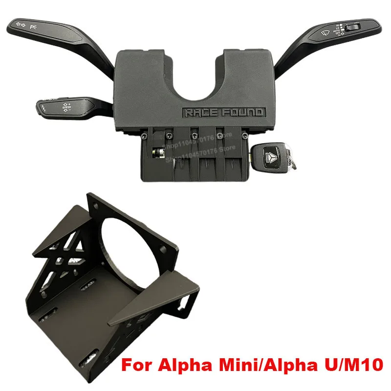 Racing Simulator Game Stuurwiel Euro Truck Richtingaanwijzer Ruitenwisser Adapter Voor SIMAGIC MOZA R3 R5 R9 R12 voor PXN V12/V12lite