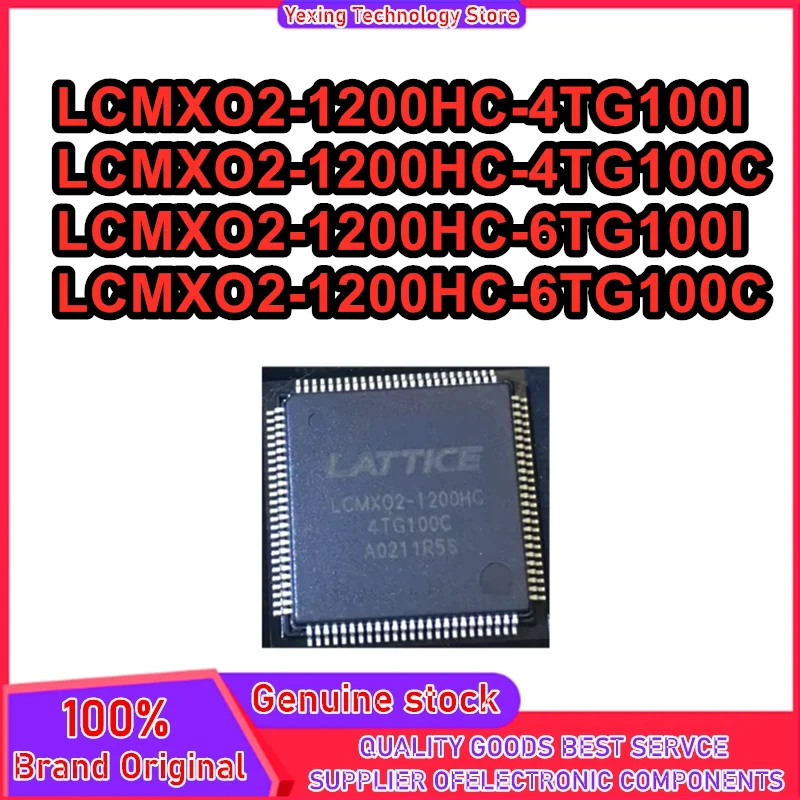 LCMXO2-1200HC-4TG100I LCMXO2-1200HC-4TG100C LCMXO2-1200HC-6TG100I LCMXO2-1200HC-6TG100C TQFP-100 IC Chip 100% New Original in st