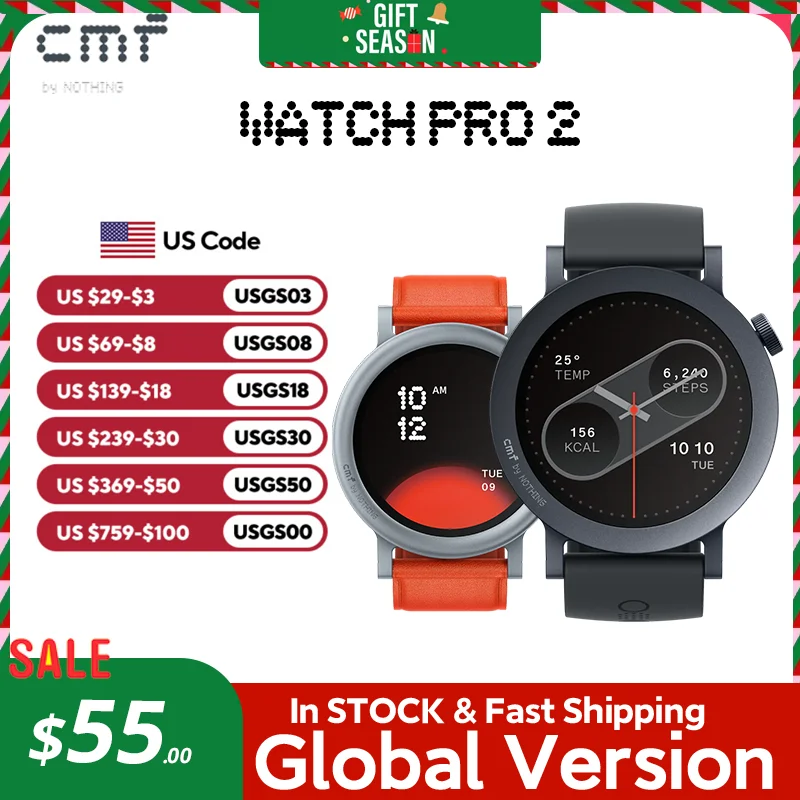 Global Version CMF by Nothing Watch Pro 2 1.32\