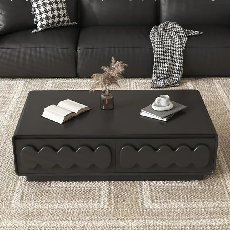 

Black Kawaii Corner Coffee Tables Fashion Small Modern Coffee Table Hallway Cute Muebles Para El Hogar Living Room Furniture