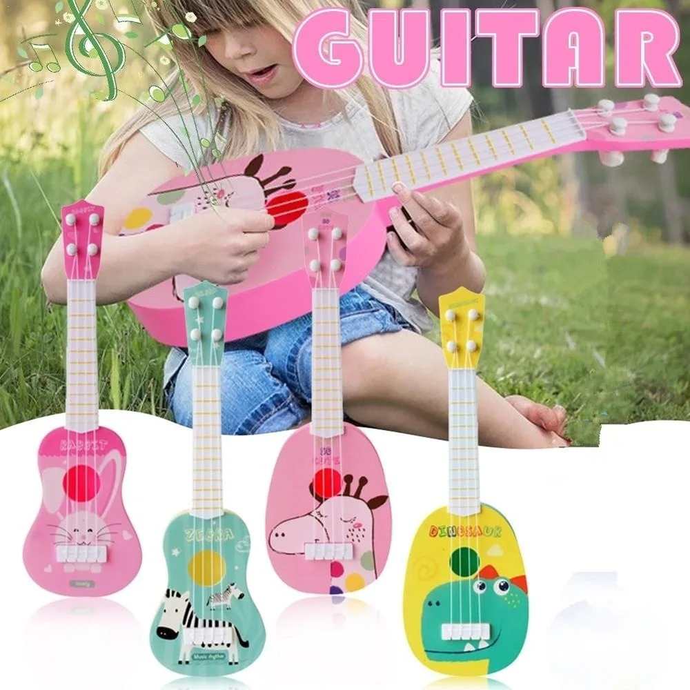 

Cartoon Animals Pattern Early Education Instrument Mini Montessori Toys Toy Musical Instrument Educational Toys Kids Guitar