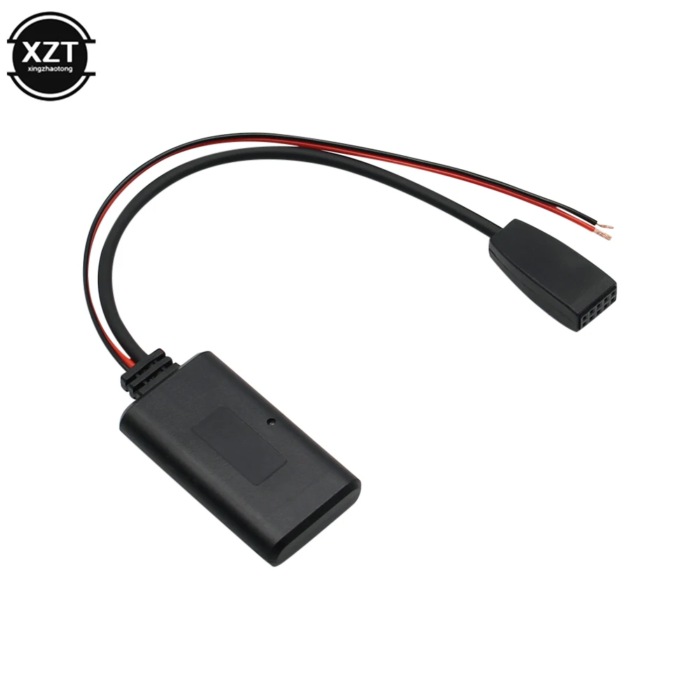 Car CD Bluetooth Audio Cable 5-12V Bluetooth Module Audio 10Pin Bluetooth AUX Adapter for BMW E46 3-SERIES 