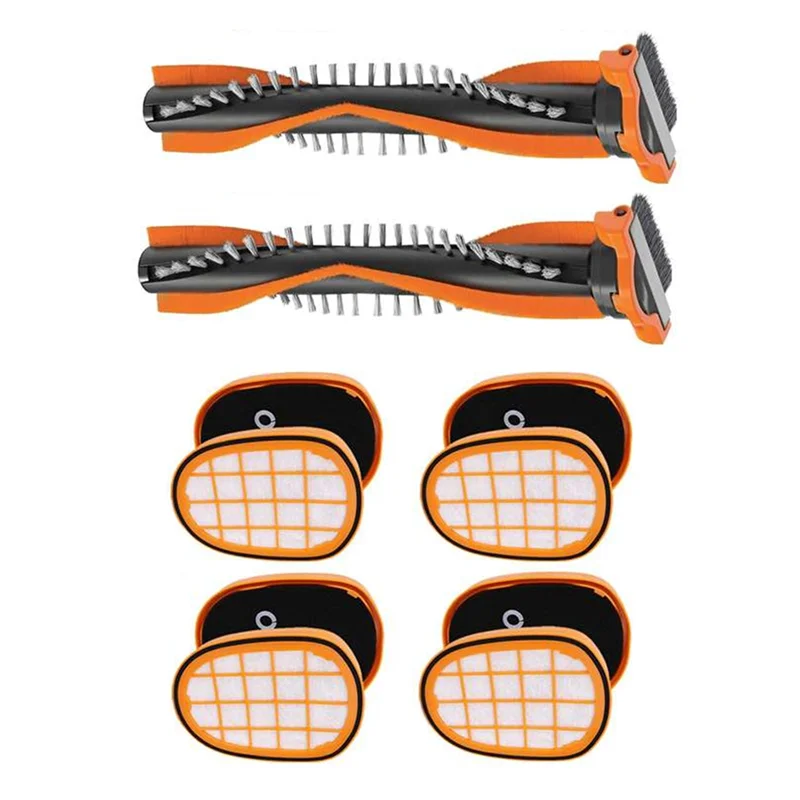 Abza-para speedpro max fc6812 fc6814 fc6822 fc6823 fc6827 rolo escova peça de reposição para aspirador de pó filtros reposição