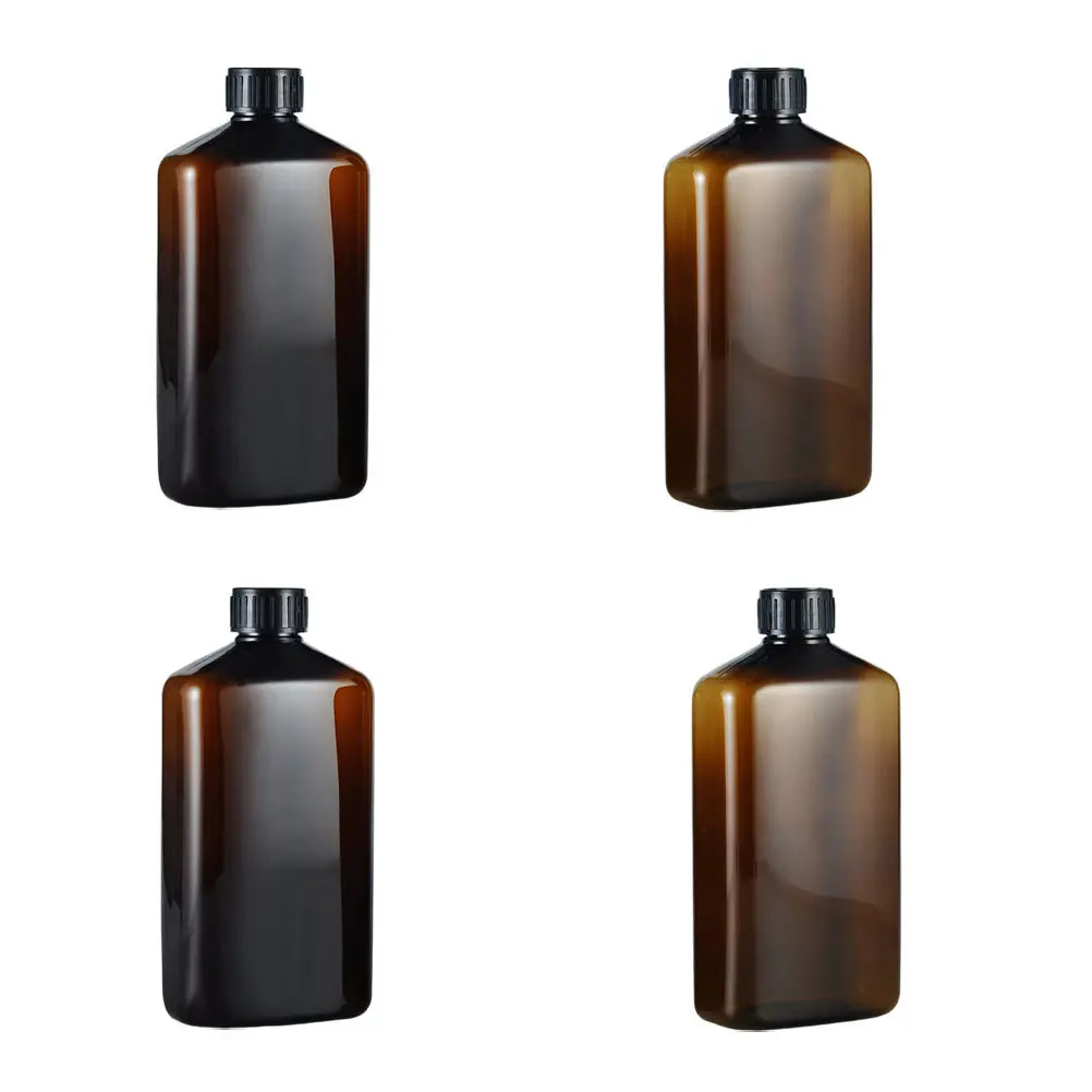 

4 Pcs Bottled Small Bottles Size Refillable Lotion Travel Shower Gel Storage Holder Dispenser Female Sub Handwashing Fluid