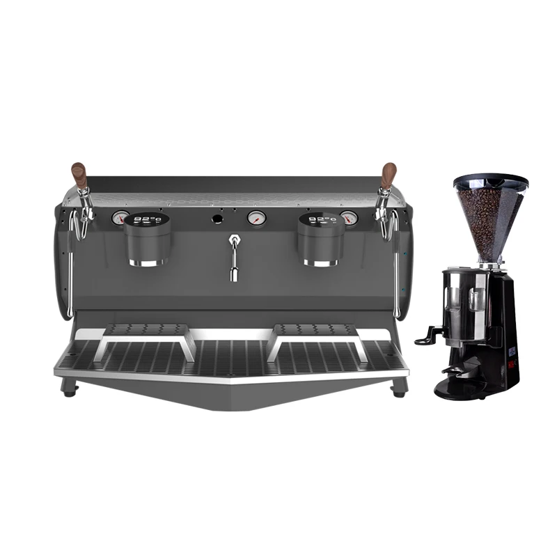 Profession elle kommerzielle Cafe tiere Kaffee maschine 2 Gruppen Cafetera Pumpe halbautomat ische Espresso maschine Espresso maschine