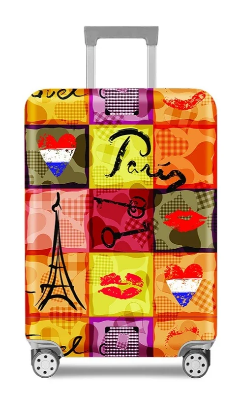 

Wholesale Elastic Thickened Suitcase Cover Cartoon Cute Travel Dust Tie Rod Multi-style, Suitcase Protective Cover