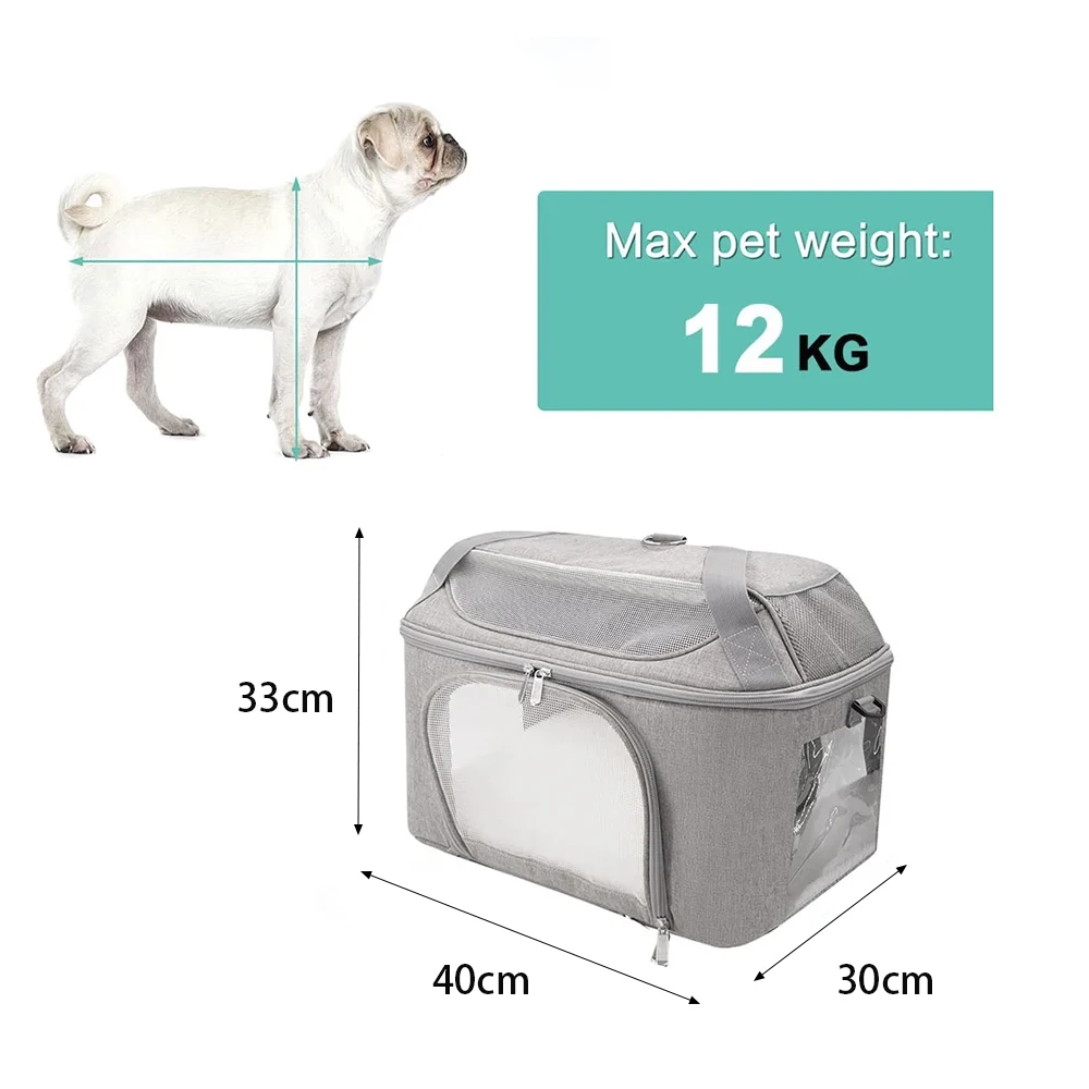 Portable Dog Carrier Hand Bag Breathable Mesh Pet Puppy Travel Backpack Outdoor Shoulder Bag For Small Dogs Cats Chihuahua York