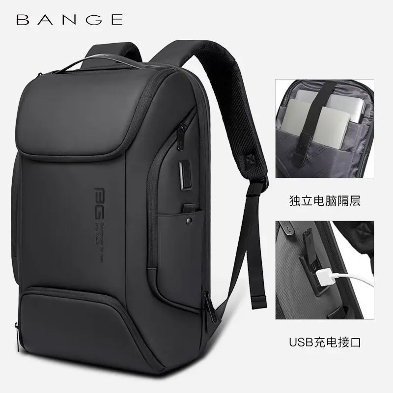 Bange Backpack Men and Women Laptop Backpacks Multifunctional with WaterProof Big Capacity Business Travel Backpack