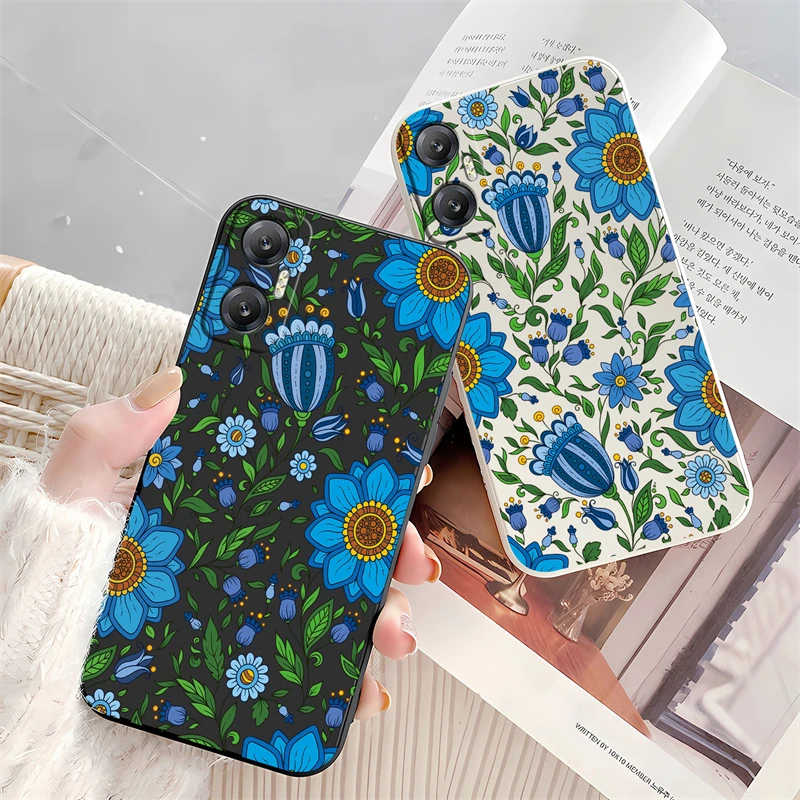 Leaves Plant Flowers Case For Infinix Hot 9 10 11 12 30I Play 10S 10T 10 11S NFC 12 20S 20I X680 X682 Silicone Soft Phone Cover