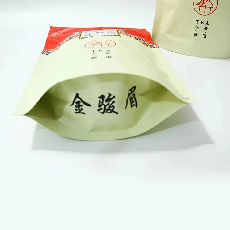 Juego de té Jinjunmei chino, bolsas con cremallera, sellado reciclable, sin bolsa de embalaje, 250g/500g