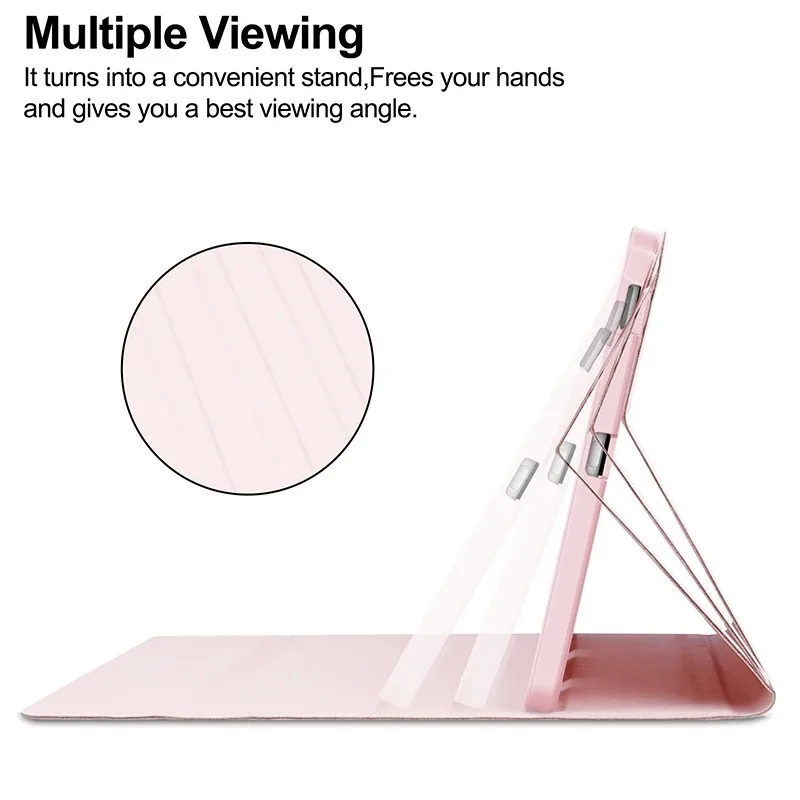 Colorful Candy Magnetic Leather Case Cover For Samsung Galaxy Tab S6 Lite A9 Plus S7 S8 S9FE Tab S8 Ultra Tab S9 Ultra S10 Plus