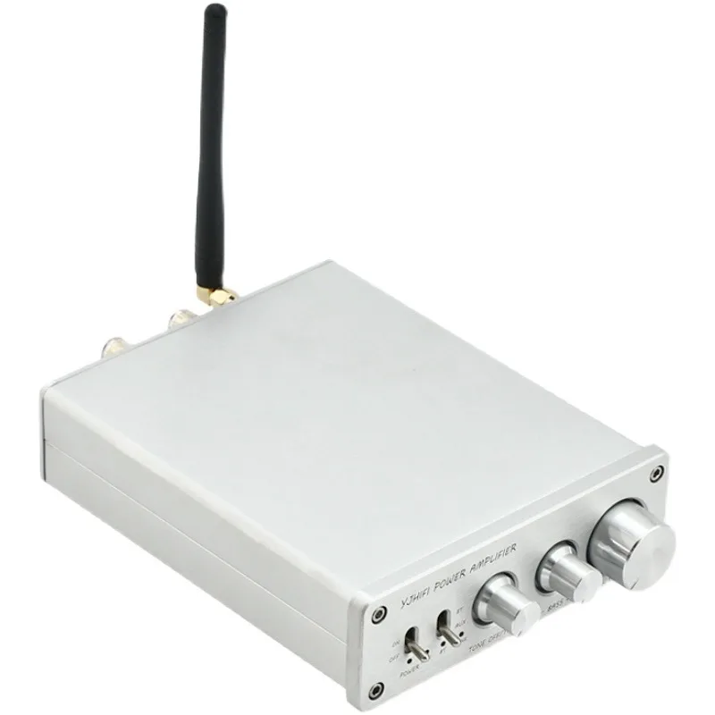 DC24-48V 300W*2 2.0 Channel Stereo TPA3255 HIFI Class D Mini Desktop Digital QCC3034 Bluetooth 5.1 Audio Amplifier