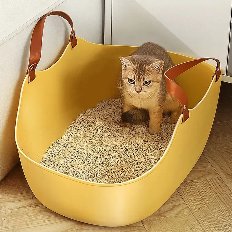 Accessories Cleaning Cat Litter Box Products Training Kit Stuff Toilet Commodes Discounts Transport Kedi Tuvaleti Pet Furniture