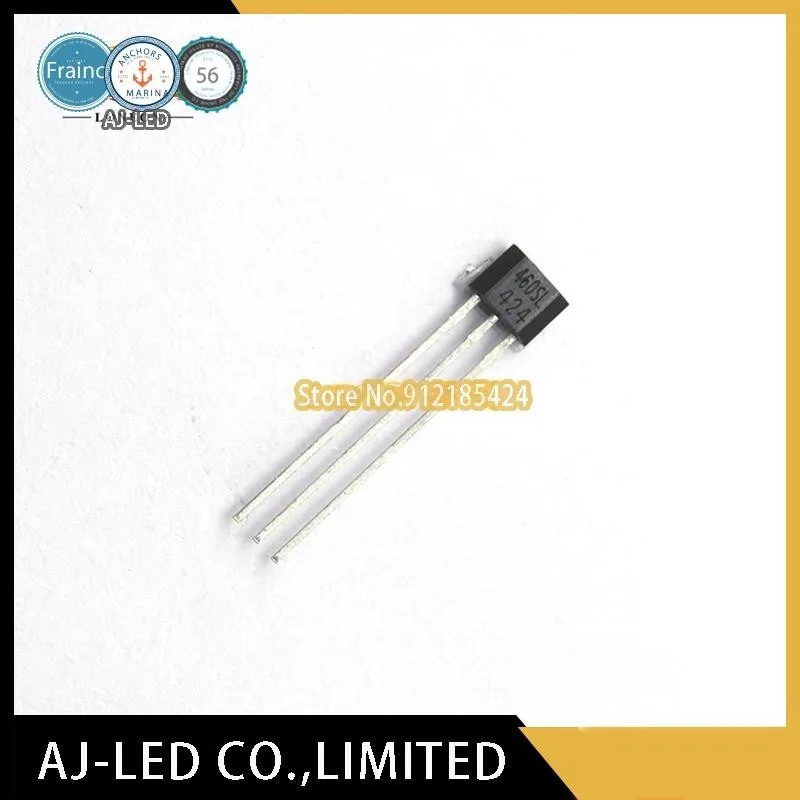10pcs/lot SS460S Bipolar Hall element for tachometer, receiving counter, motor and fan control