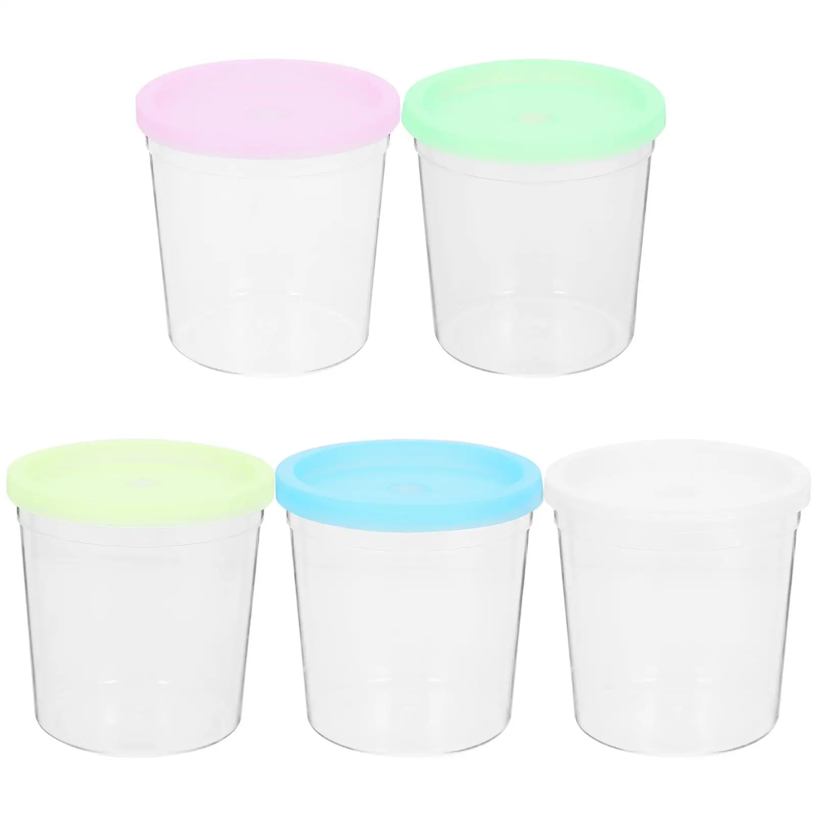 

12 Pcs Jellyfish Cup Betta Storage Farming Aquarium Kids Small Portable Transparent Flower Cups Plastic Durable Safe