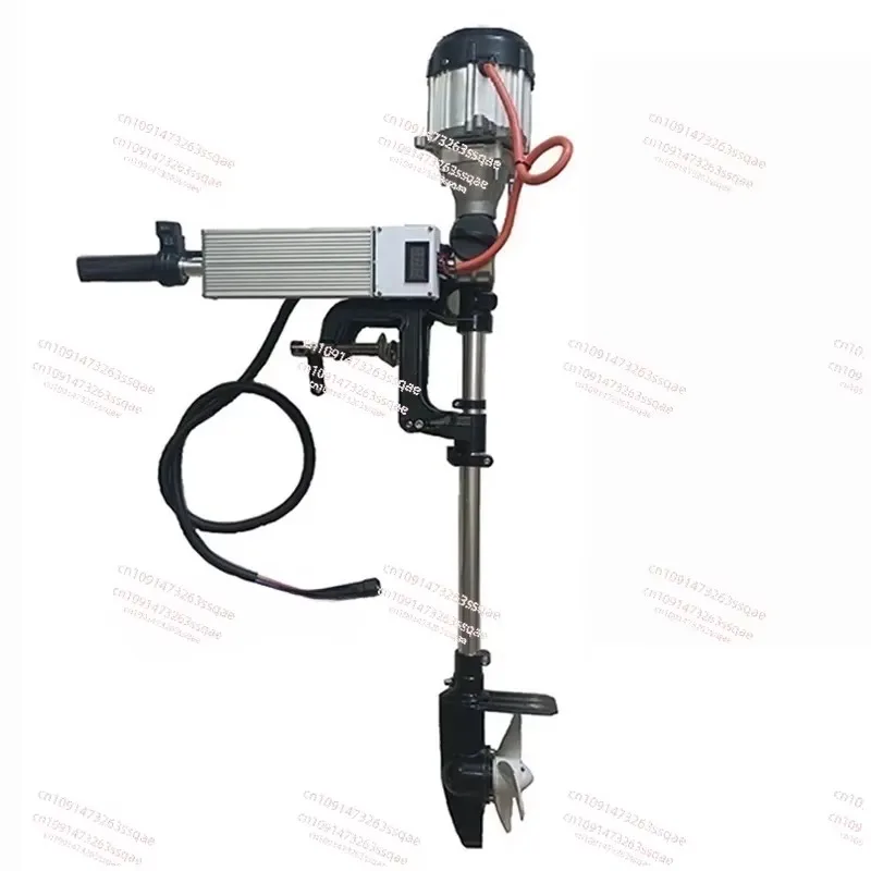 Assault boat propeller, electric brushless outboard machine, aluminum alloy slurry hanging machine, kayak pusher