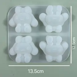 Stitch Plaster Candle Silicone Mold Handmade DIY Cinnamon Dog Fat Duck Jewelry Glue Mold