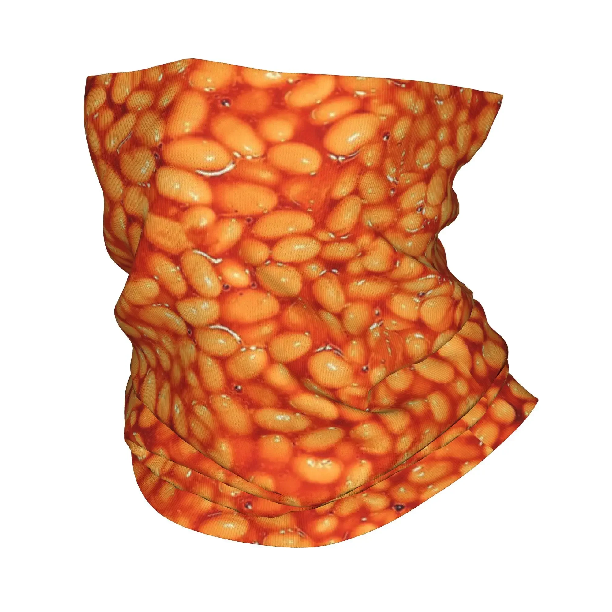 Beans In Things Pattern Bandana Neck Cover Printed Mask Scarf Multi-use Headband Riding For Men Women Adult All Season