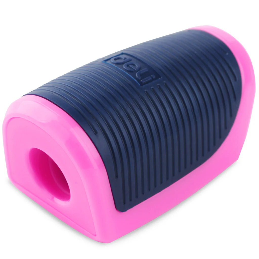 Deli 1pc Children's Colorful Pencil Sharpener Portable Multifunctional Pencil Sharpener For Home School Office Art Drawing 0520