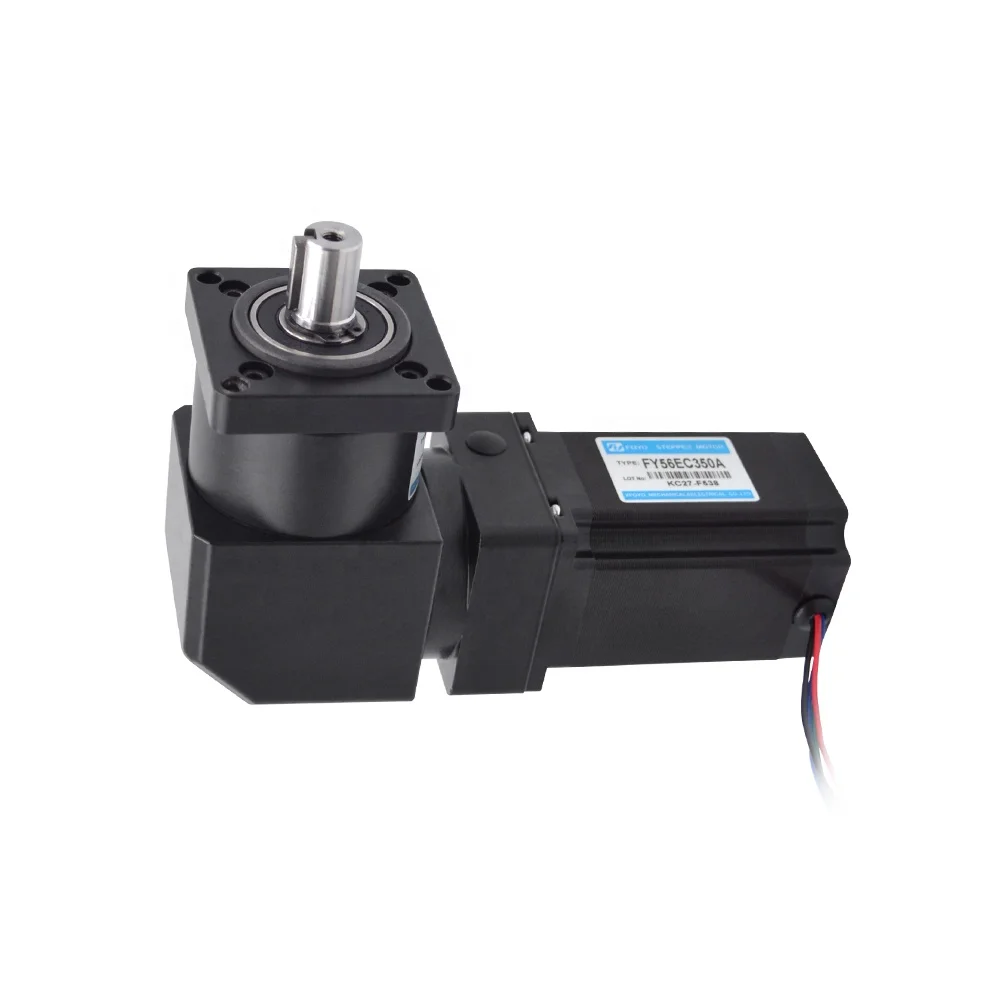 New-style 2 phase Nema 23 stepper motor with planetary reducer 57 right angle gear reducer step motor with ratio 6:1