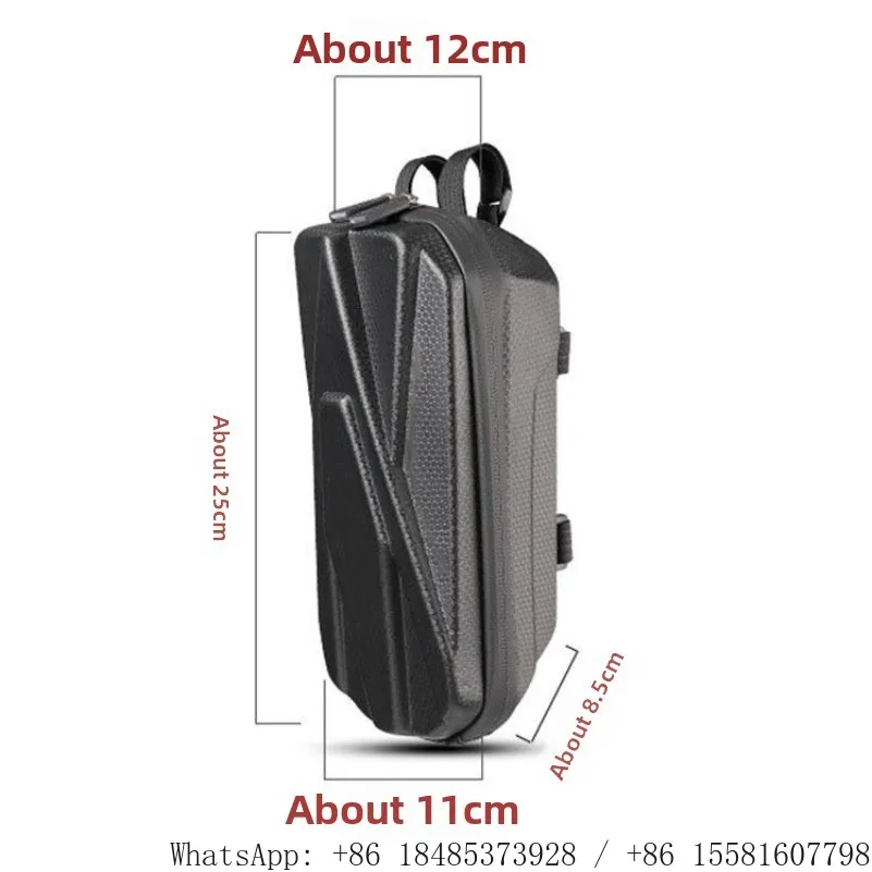 Electric Scooter Front Charter Bicycle Handle Bag EVA Hard Shell Balance Car Front Bag