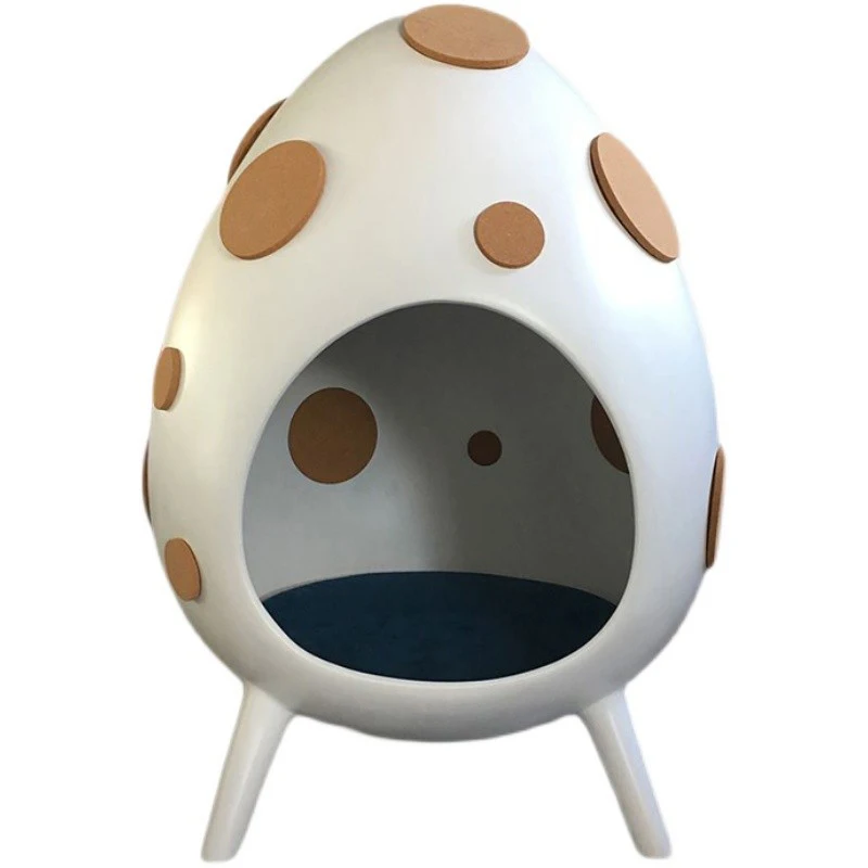 

Creative special-shaped egg house hollow egg chair children's paradise ornament shopping mall fiberglass sculpture eggshell
