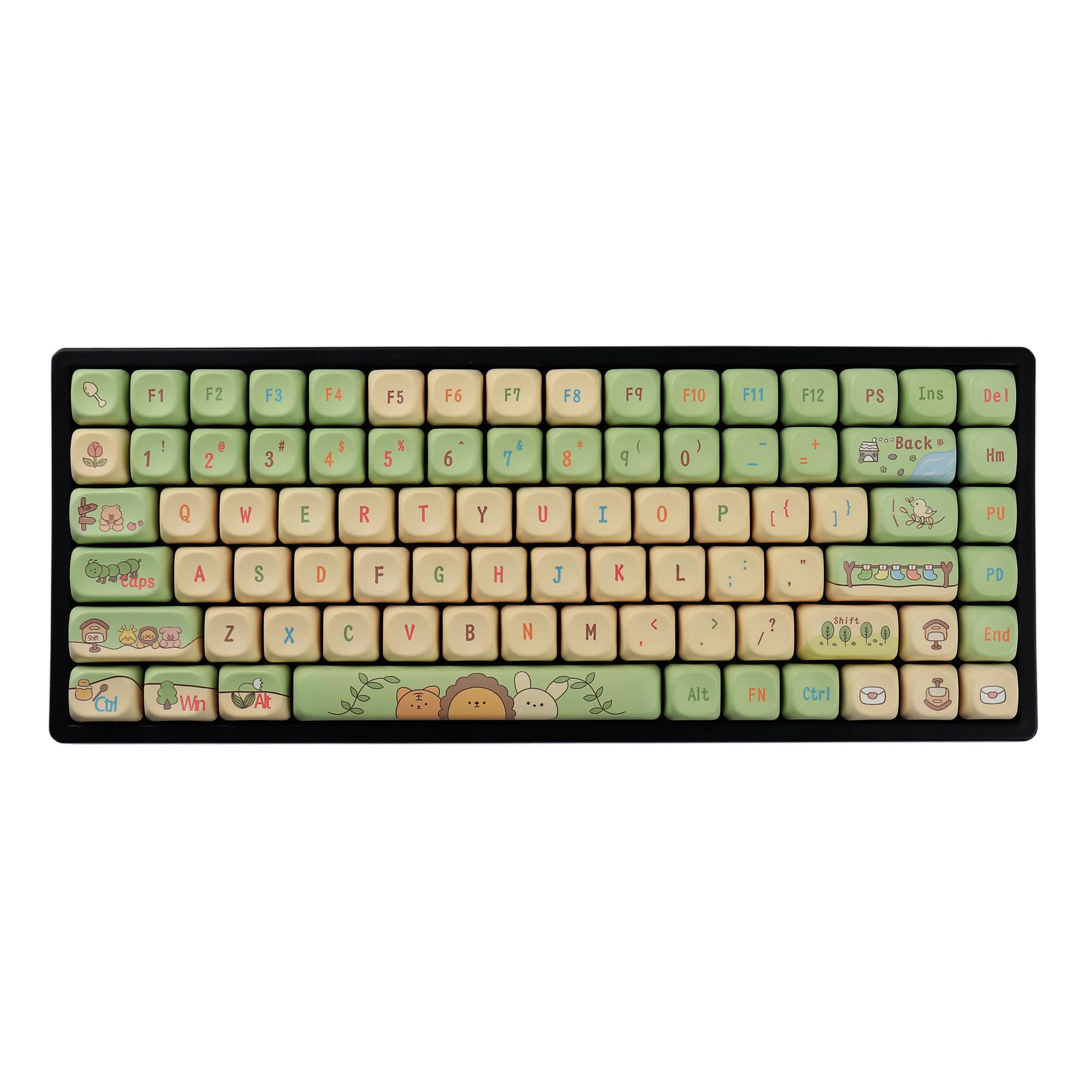 Forest Fairy Tale MOA Height 120 Keys Sublimation Keycaps