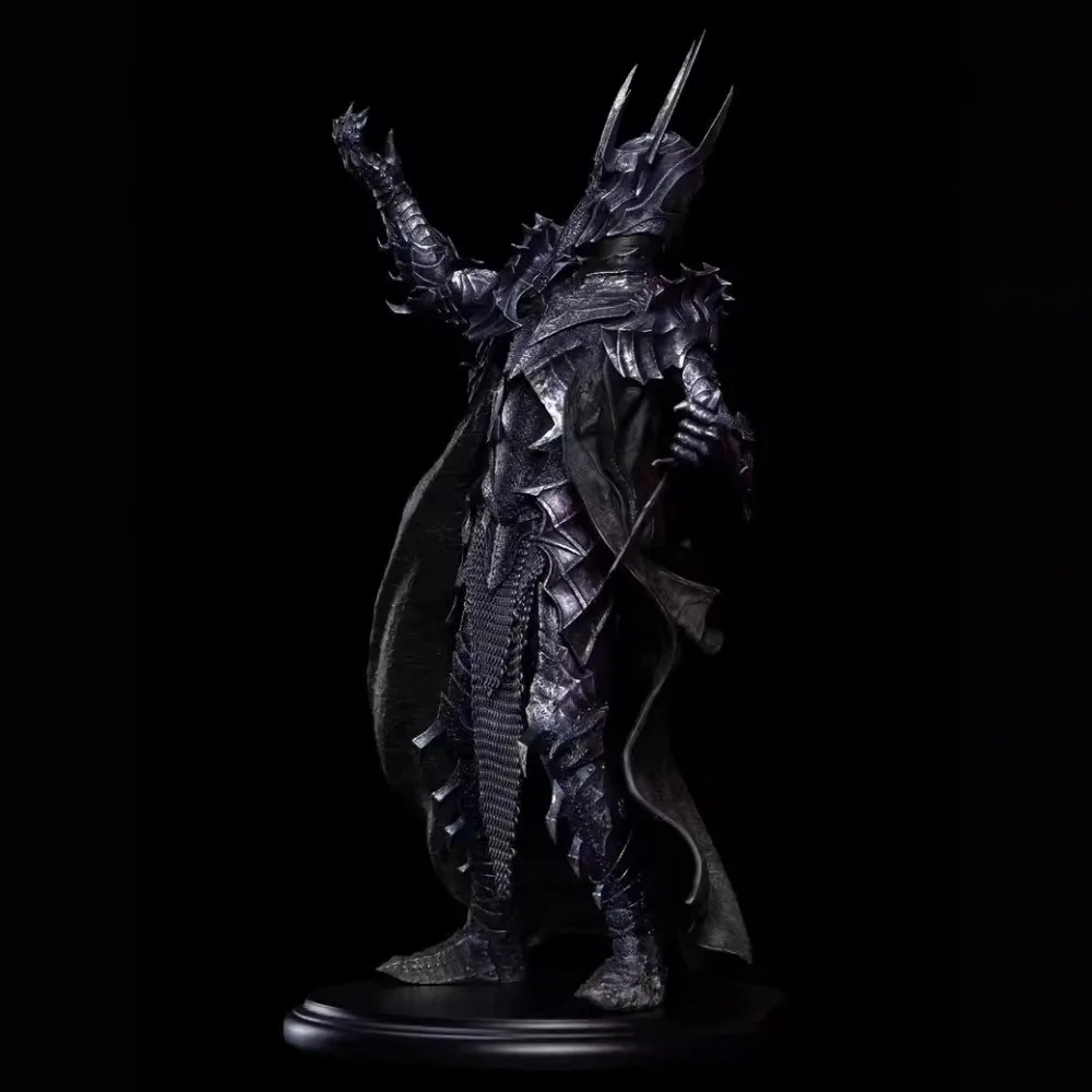 21cm Witch King Sauron Middle Earth średniowieczny rycerz filmy TV peryferyjne pcv figurka ozdoba na biurko Model rzemiosło prezenty