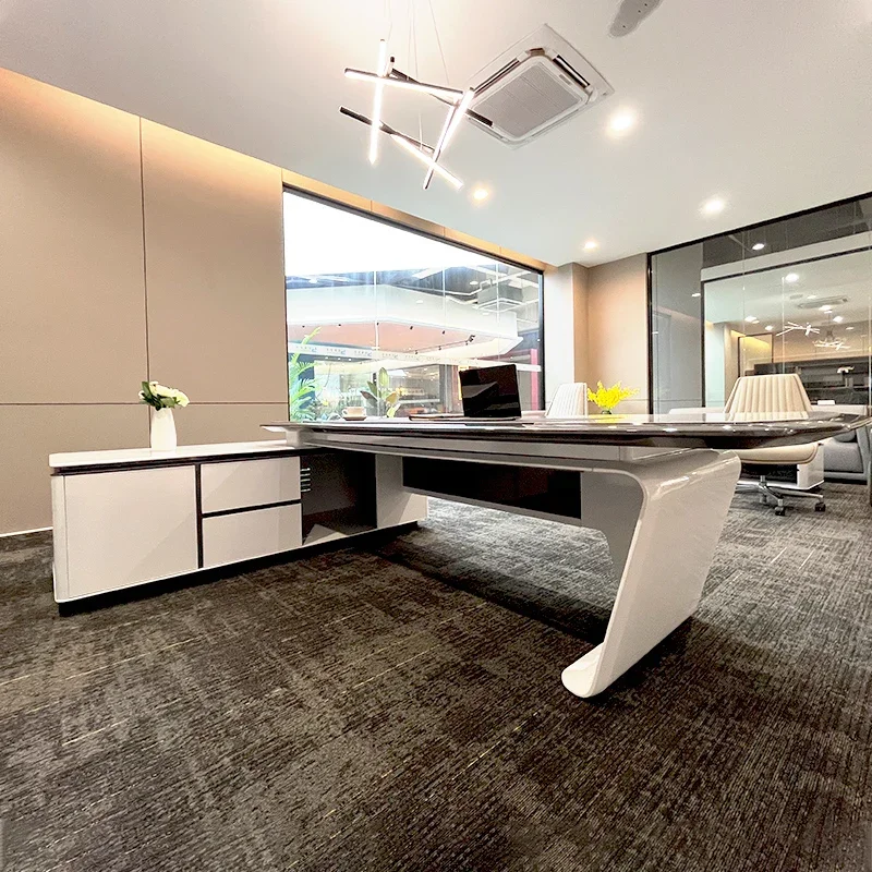 Seating Desk Computer Desks Multifunctional Standing Bedside Table Automatic Office Executive Furniture Desktop Workshop Modern