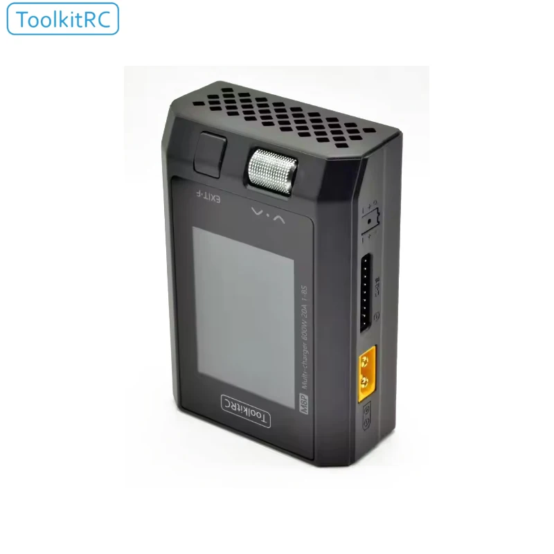 

ToolkitRC M8P 600W 20A Многофункциональное балансное зарядное устройство постоянного тока для 1-8S XT60 Lipo LiHV LiFe Lion LTO Тестирование сигнала аккумулятора Обновление M8S