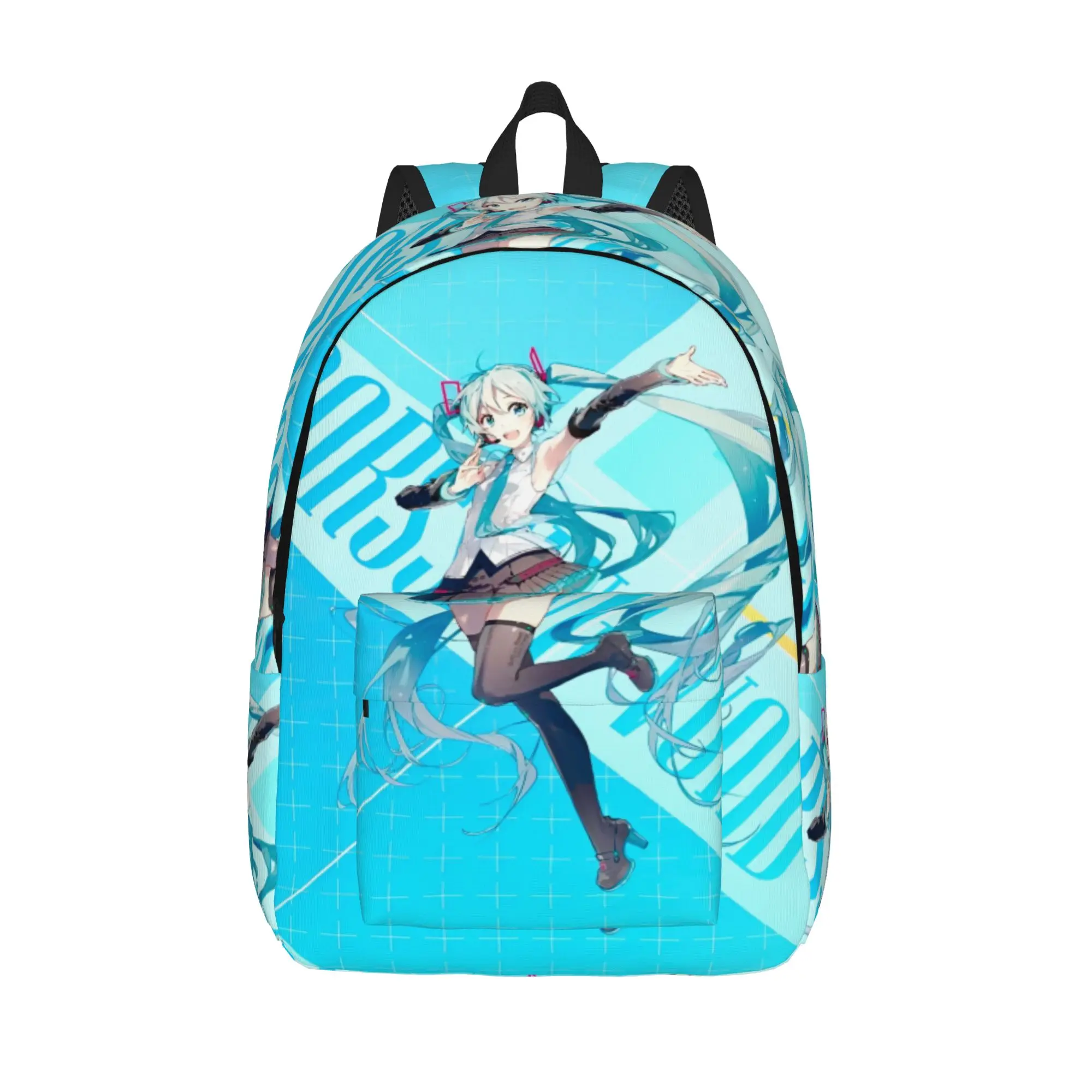 Hatsune Miku singer music anime  Classical Backpack Durable Student Business  Daypack for Men Women College Shoulder Bag