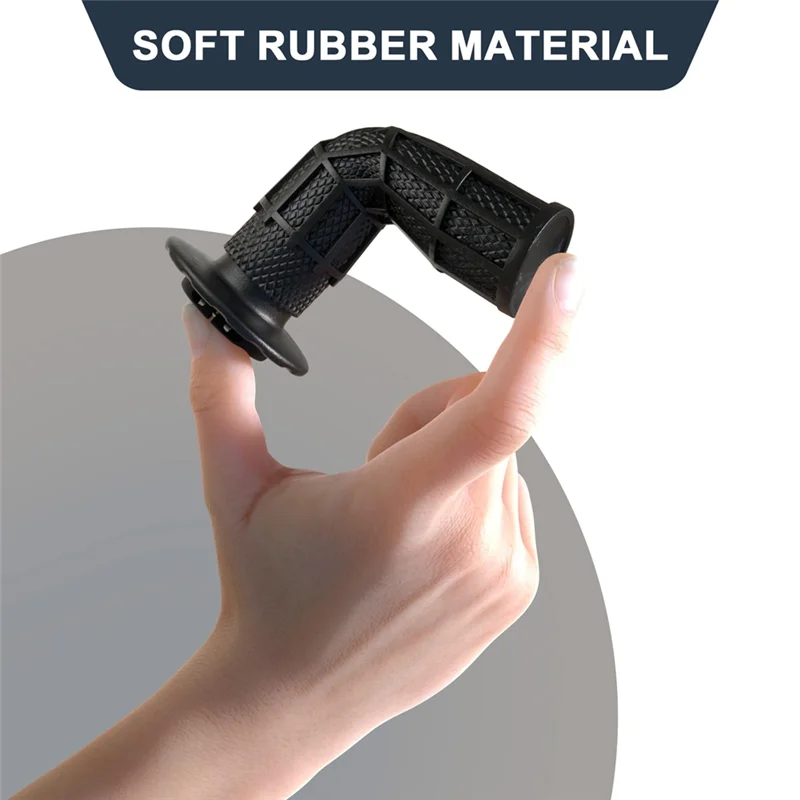 A19Q-antislip lock-on handvatten, universele motorfiets stuurgrepen met de snap-in cam, dirt pit bike handgreep