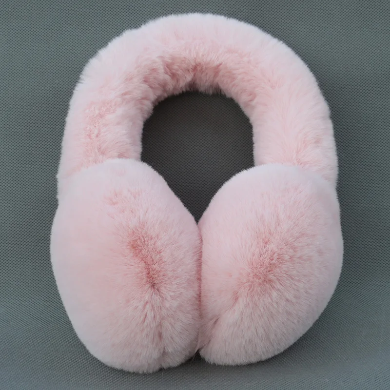 Fluffy earmuffs, warm and cute Korean-style ear covers for women, winter ear protectors, winter ear warmers, ear covers