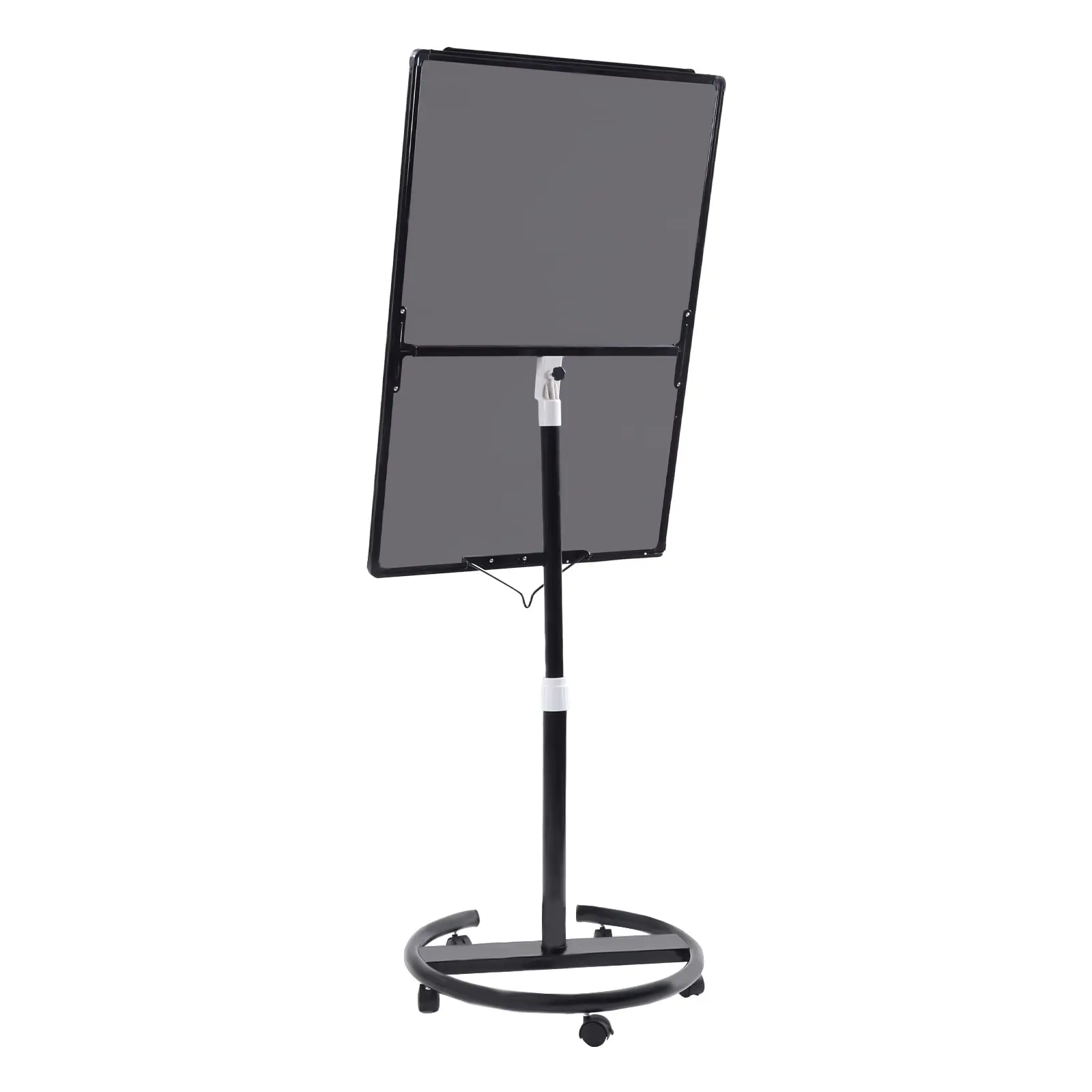 لوح مسح جاف متنقل، 40 × 28 بوصة، حامل سبورة بيضاء مغناطيسي محمول، حامل لوح أبيض قابل للتعديل