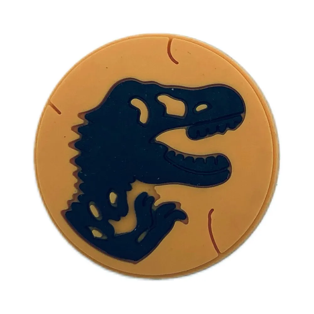 16pcs Dinosaur Pattern Shoe Decorations Charms for Clogs Bubble Slides Sandals PVC Shoe Accessories view 5