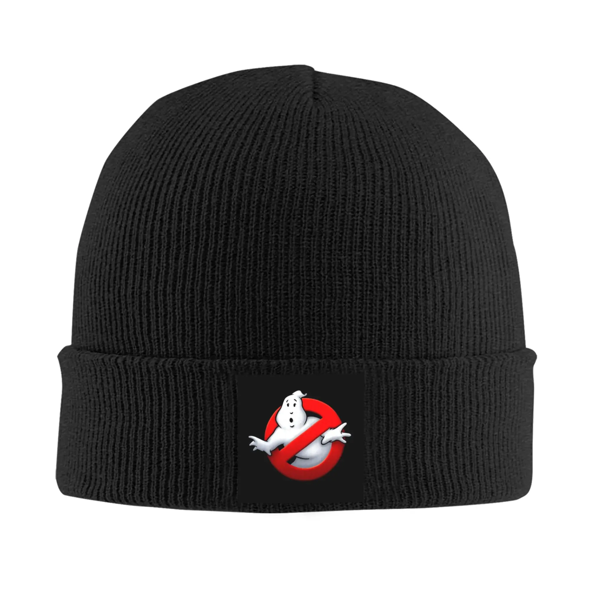 Ghosts Movie Skullies Beanies Caps Unisex Winter Warm Knitted Hat Adult Busters Film Halloween Bonnet Hats Outdoor Ski Cap