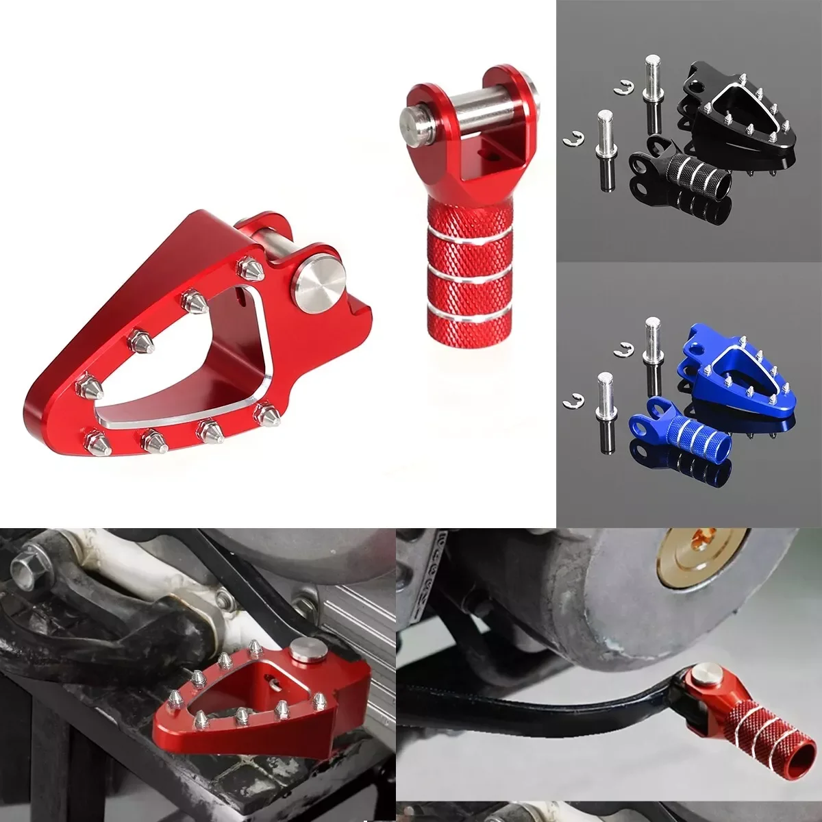 

XR 650 L Motorcycle Gear Shift Lever Shifter Peg Step Plate Foot Brake Lever Pedal Accessories For Honda XR650L 1993-2024