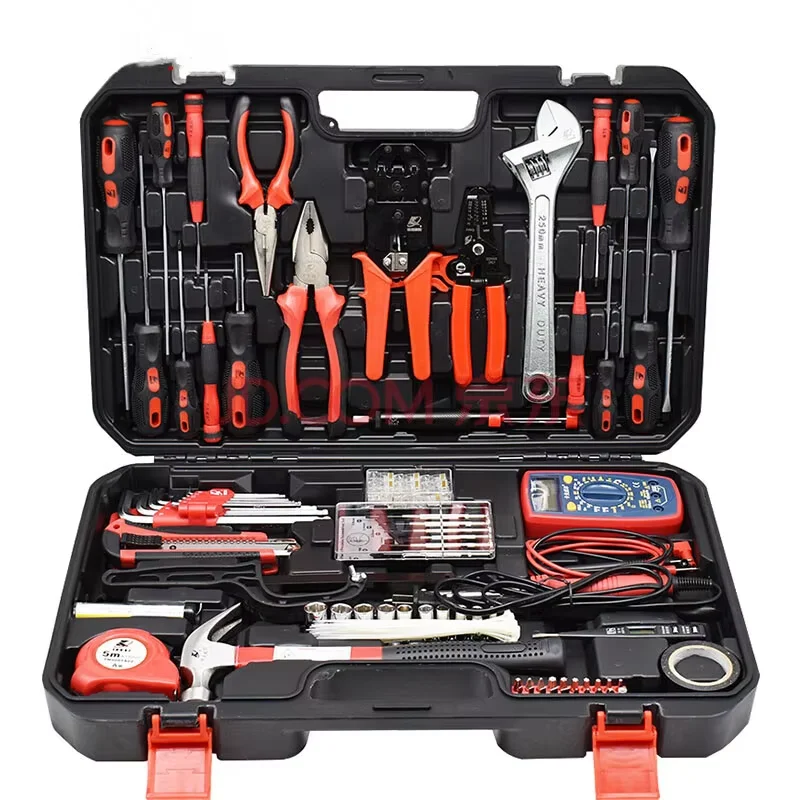 

Electrician tool set (including multimeter, telecommunication tools, suitable for network maintenance, box packaging)