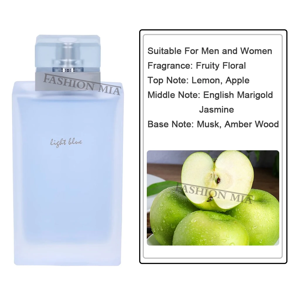 100ml Brand Eau de Toilette Cologne Men Long Lasting Fruity Floral Notes Women's Fragrance Pheromone Body Spray Dating Perfume